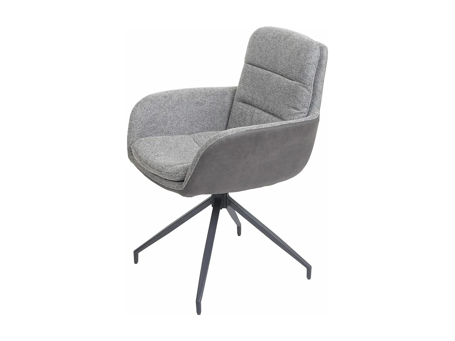Chaise de salle à manger MCW-K32 (lot de 6),  gris-gris foncé