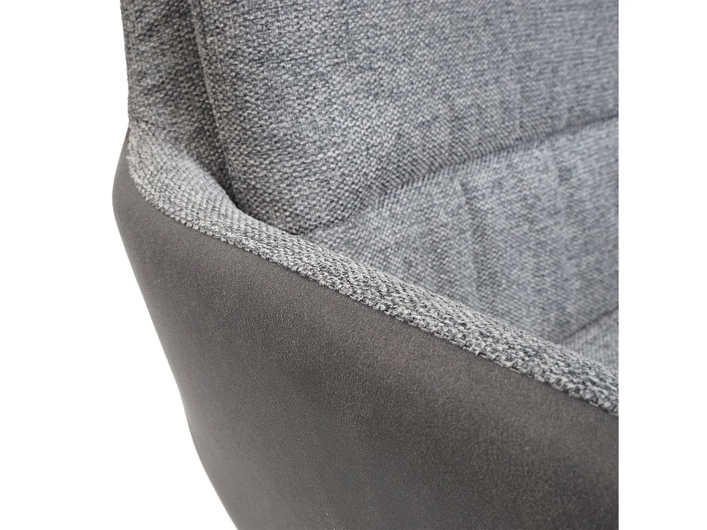 Chaise de salle à manger MCW-K32 (lot de 6),  gris-gris foncé