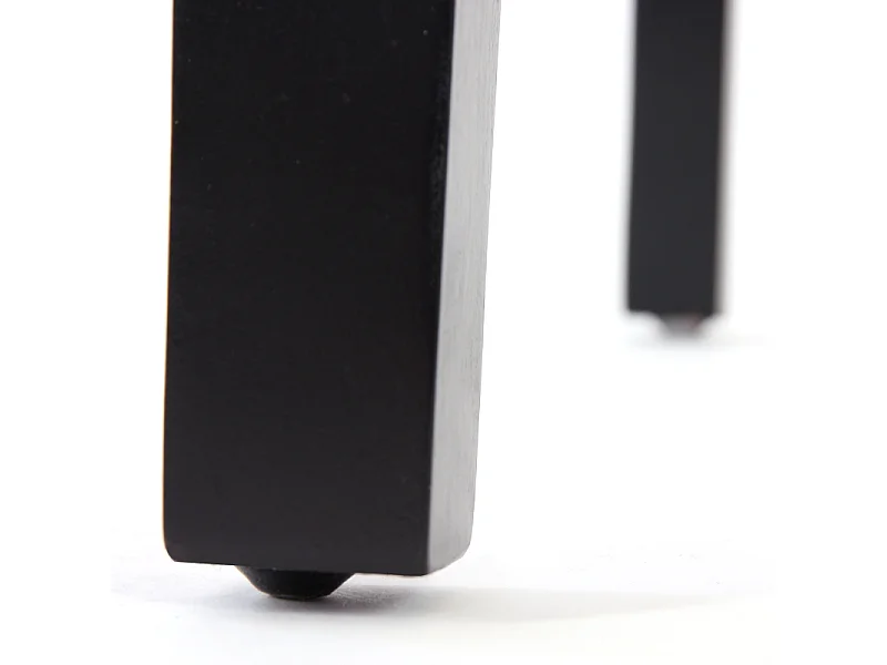 Chaise de salle à manger Littau similicuir (lot de 6),  simili-cuir, blanc, pieds foncés