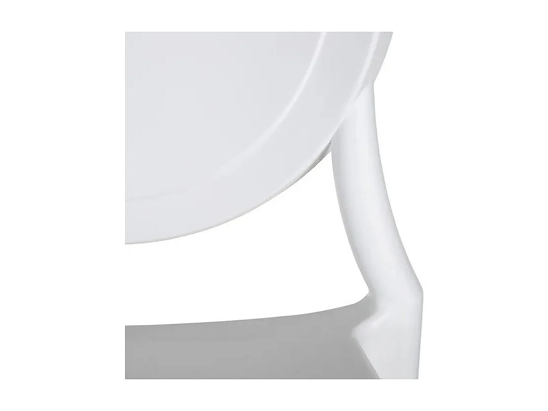 Chaise design moderne blanche Friday