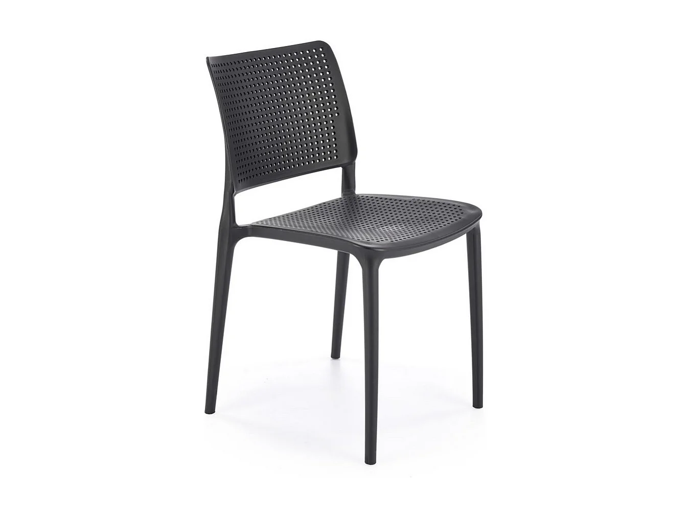Chaise design polypropylène noir Samba