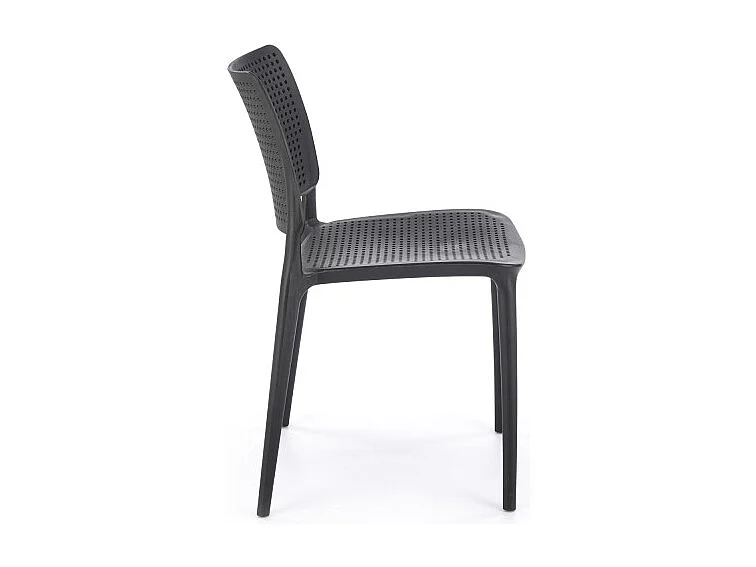 Chaise design polypropylène noir Samba