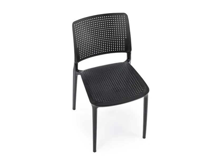Chaise design polypropylène noir Samba