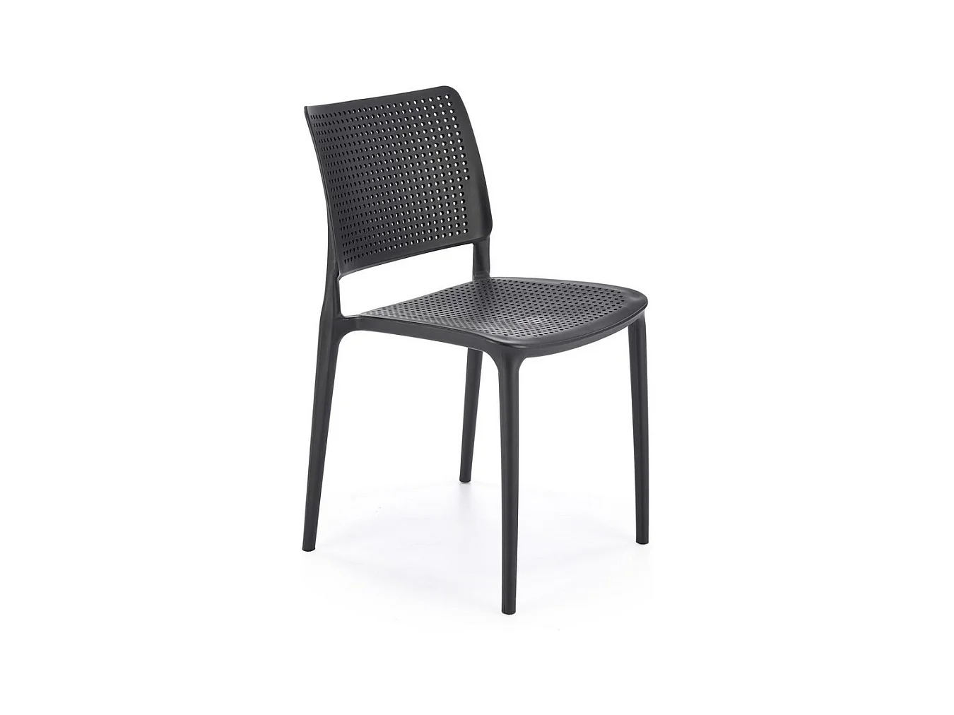 Chaise design polypropylène noir Samba