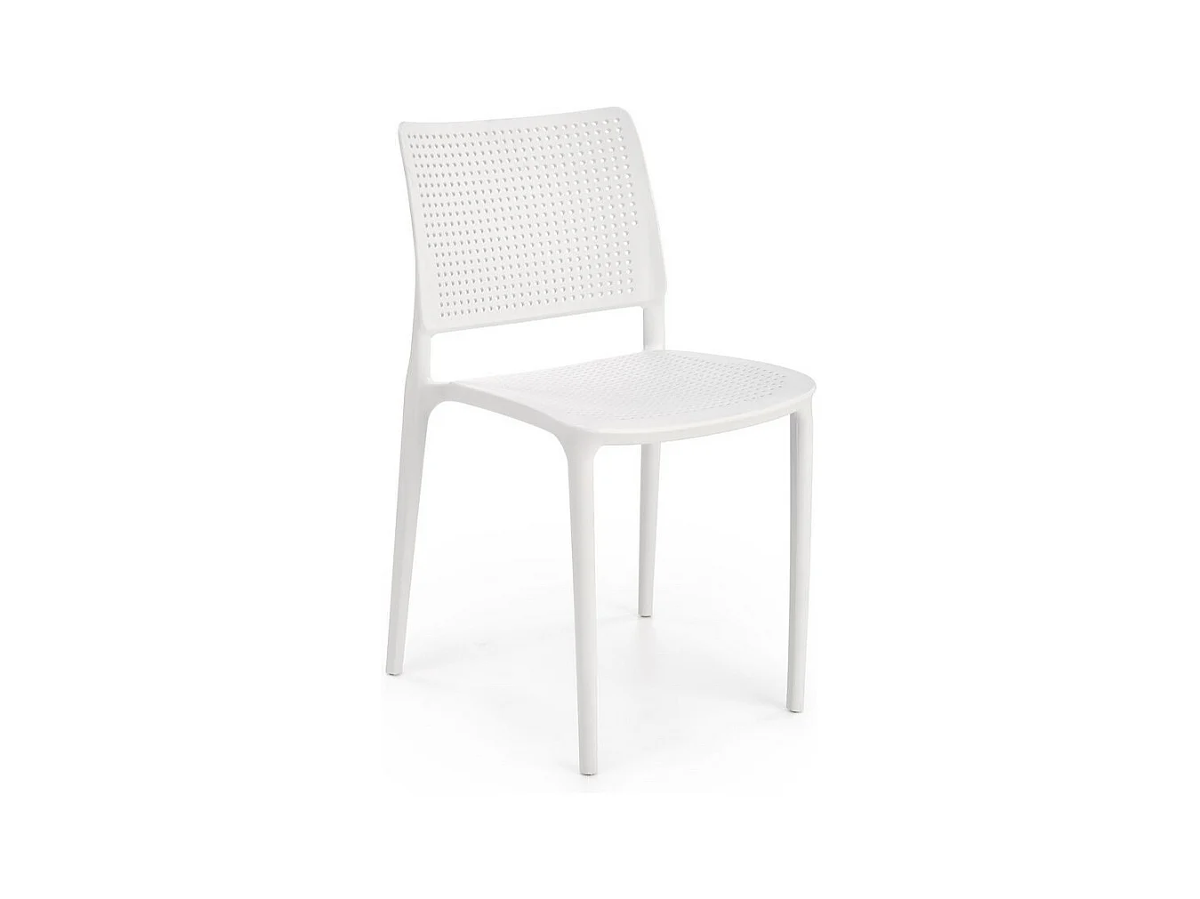 Chaise design polypropylène blanc Samba