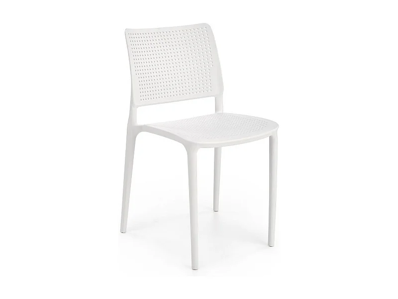 Chaise design polypropylène blanc Samba