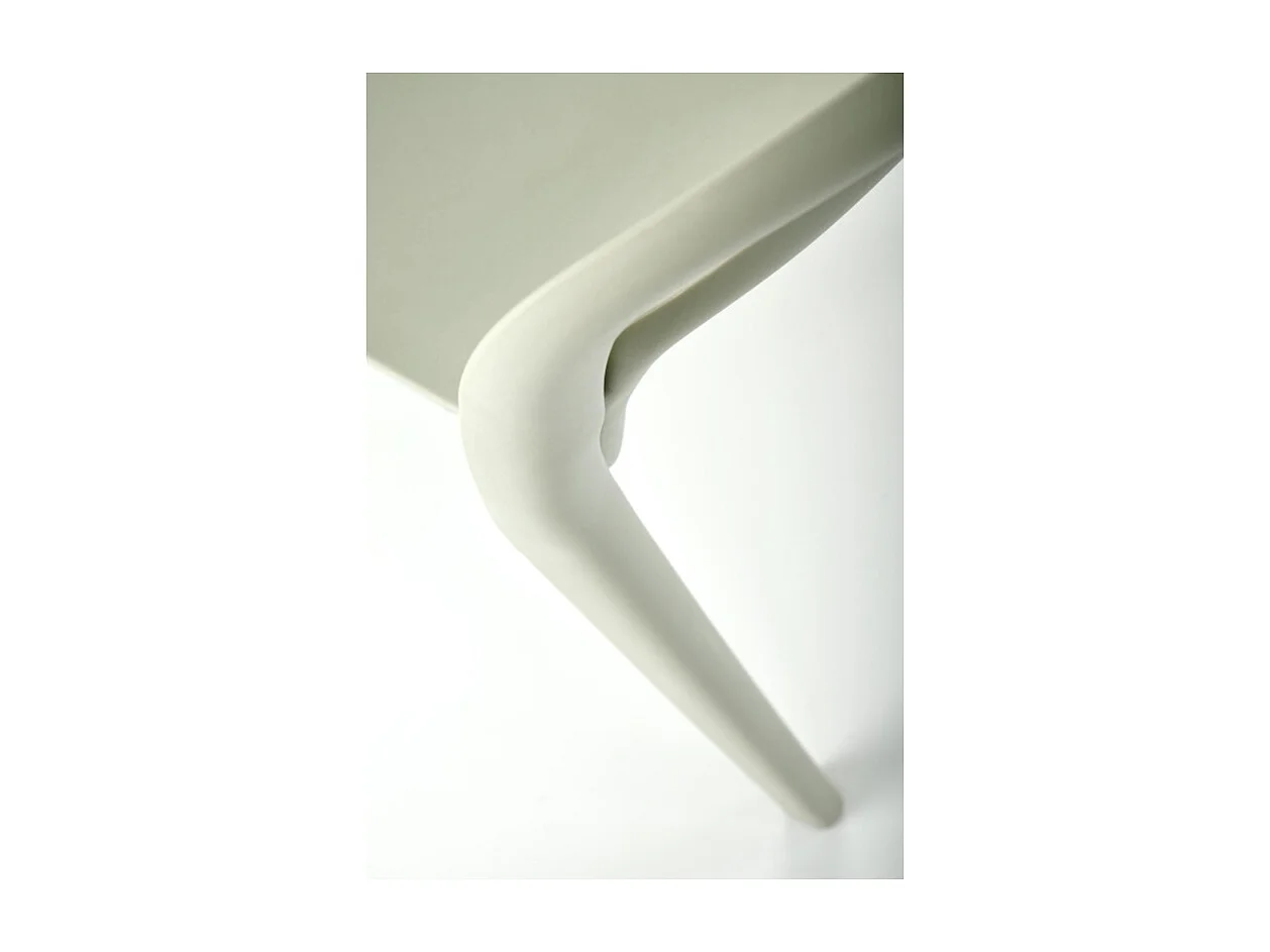 Silla de diseño Mobi de polipropileno verde menta