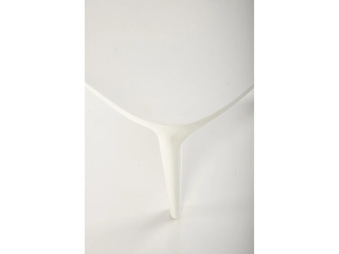 Chaise design polypropylène blanc Mobi