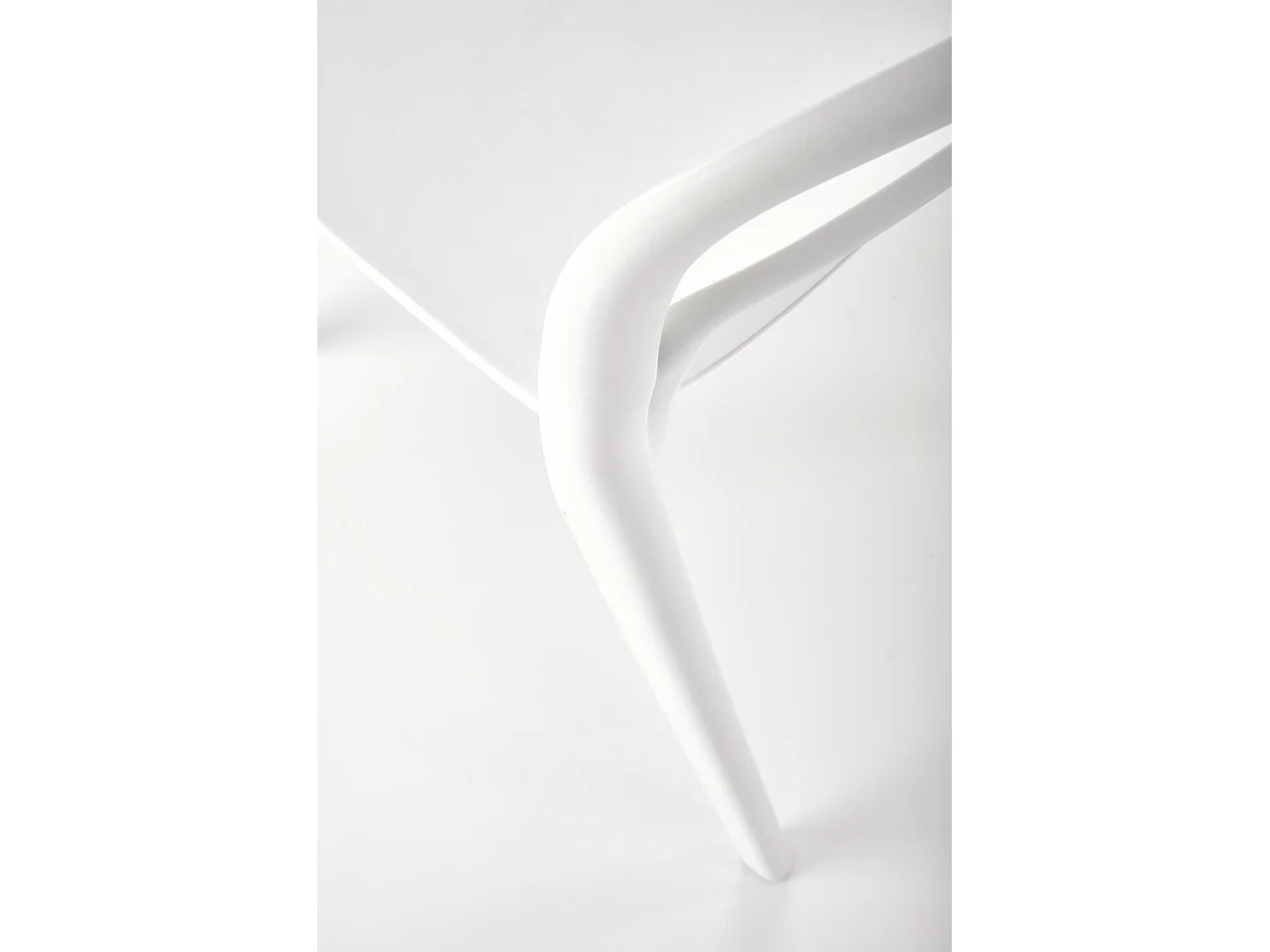 Chaise design polypropylène blanc Mobi