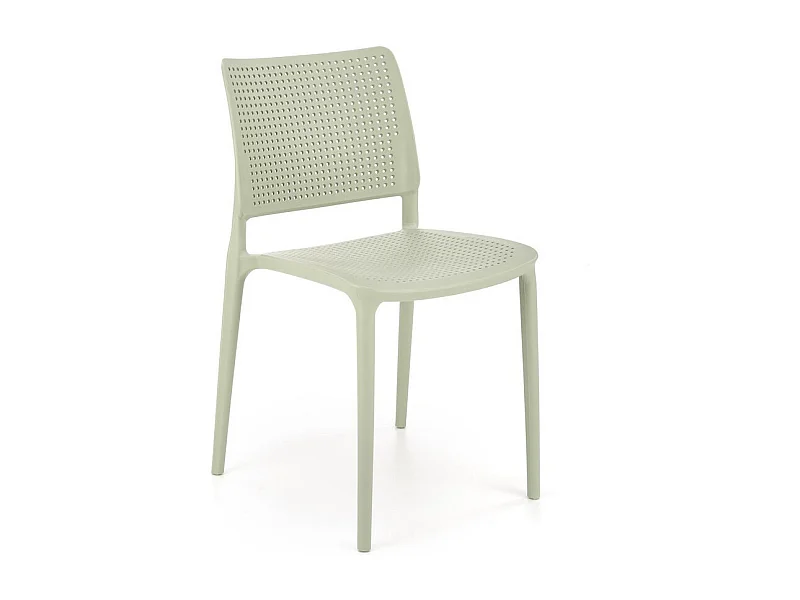 Chaise design polypropylène vert menthe Samba