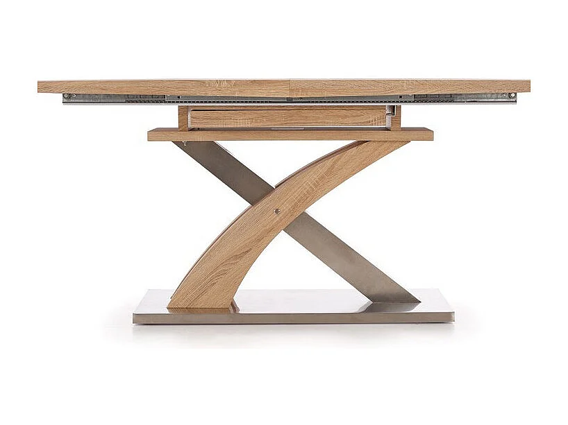 Mesa de comedor de roble Lado sonoma