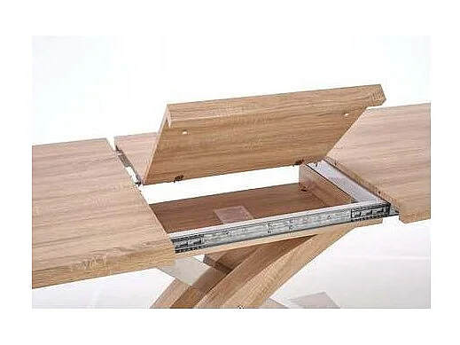 Mesa de comedor de roble Lado sonoma