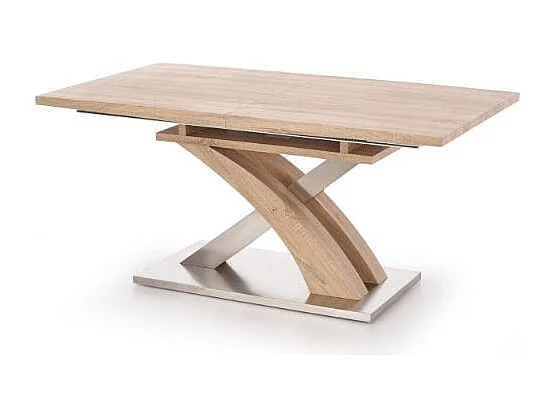 Mesa de comedor de roble Lado sonoma