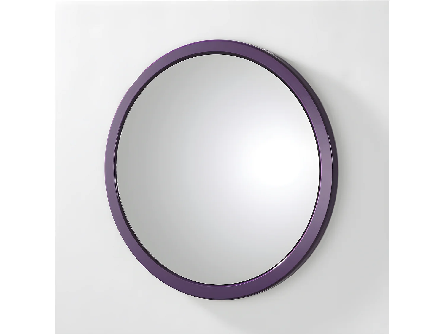 Miroir Mural Rond "Jeanne" 38cm Mûre