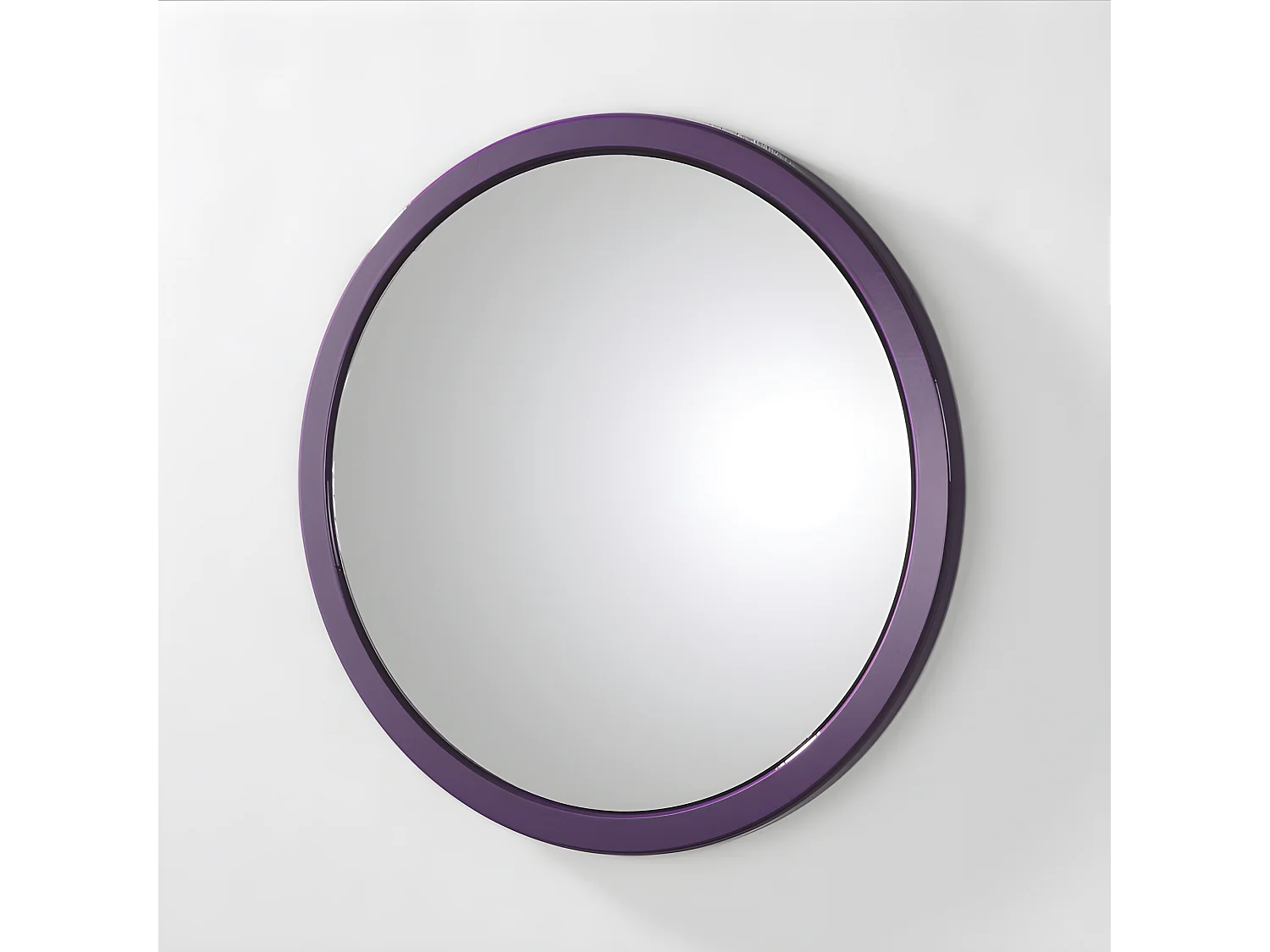 Miroir Mural Rond "Jeanne" 38cm Mûre