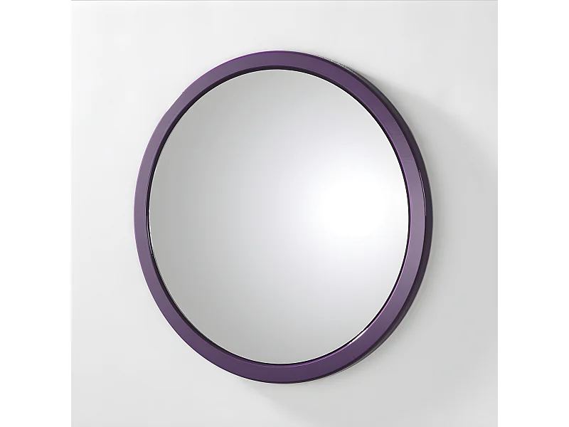 Miroir Mural Rond "Jeanne" 38cm Mûre