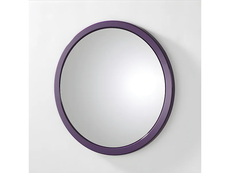 Miroir Mural Rond "Jeanne" 38cm Mûre