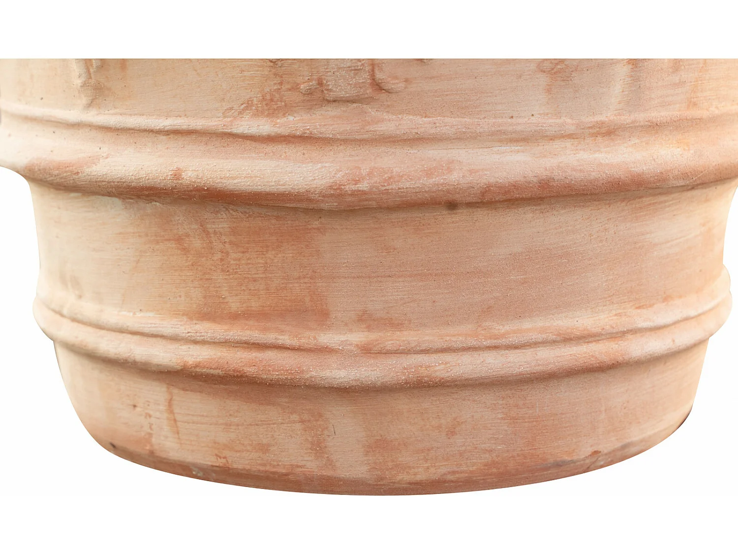 BISCOTTINI Vase - Finition Terre Cuite - Pot de Fleurs - Jardinière - Vase de Jardin - Extérieur - Terrasse - Balcon - 50x44 cm