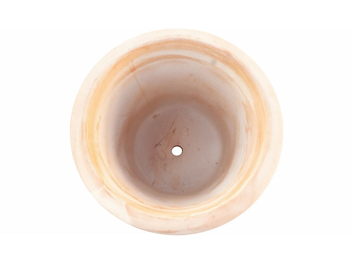 BISCOTTINI Vase - Finition Terre Cuite - Pot de Fleurs - Jardinière - Vase de Jardin - Extérieur - Terrasse - Balcon - 50x44 cm