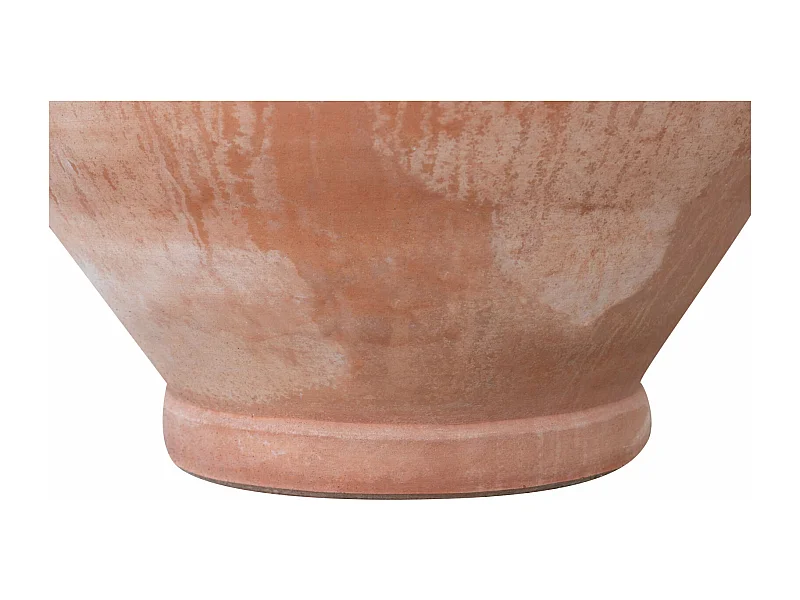 BISCOTTINI Vase Jarre - En Terre Cuite Antique - Pot de Fleurs - Jardinière - Jardin - Mobilier - Décoration - 90x90x102 cm
