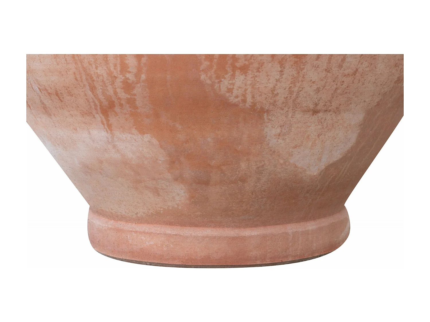 BISCOTTINI Vase Jarre - En Terre Cuite Antique - Pot de Fleurs - Jardinière - Jardin - Mobilier - Décoration - 90x90x102 cm