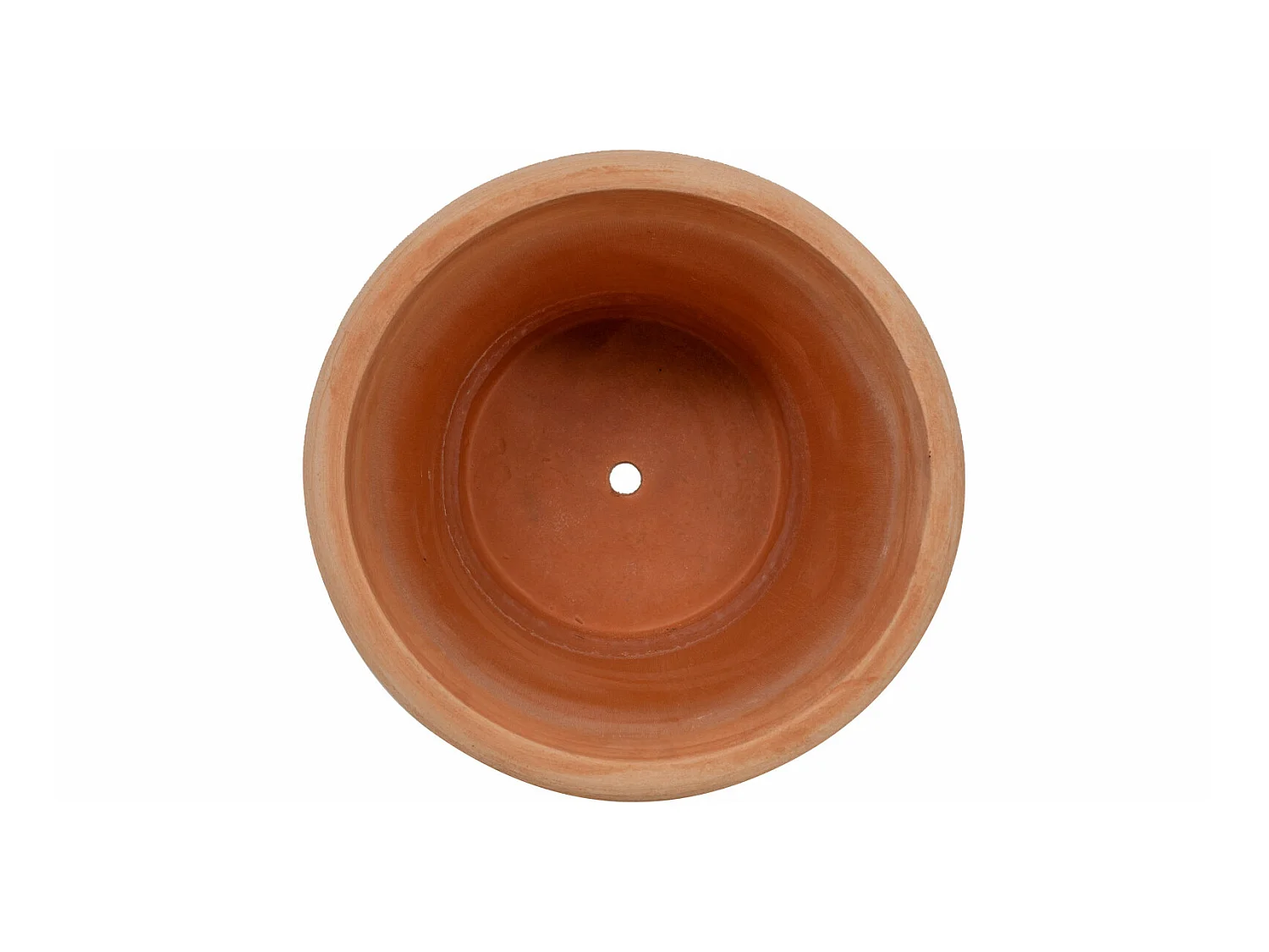 BISCOTTINI Vase - Finition Terre Cuite - Pot de Fleurs - Jardinière - Vase de Jardin - Extérieur - Terrasse - Balcon - 40x30 cm