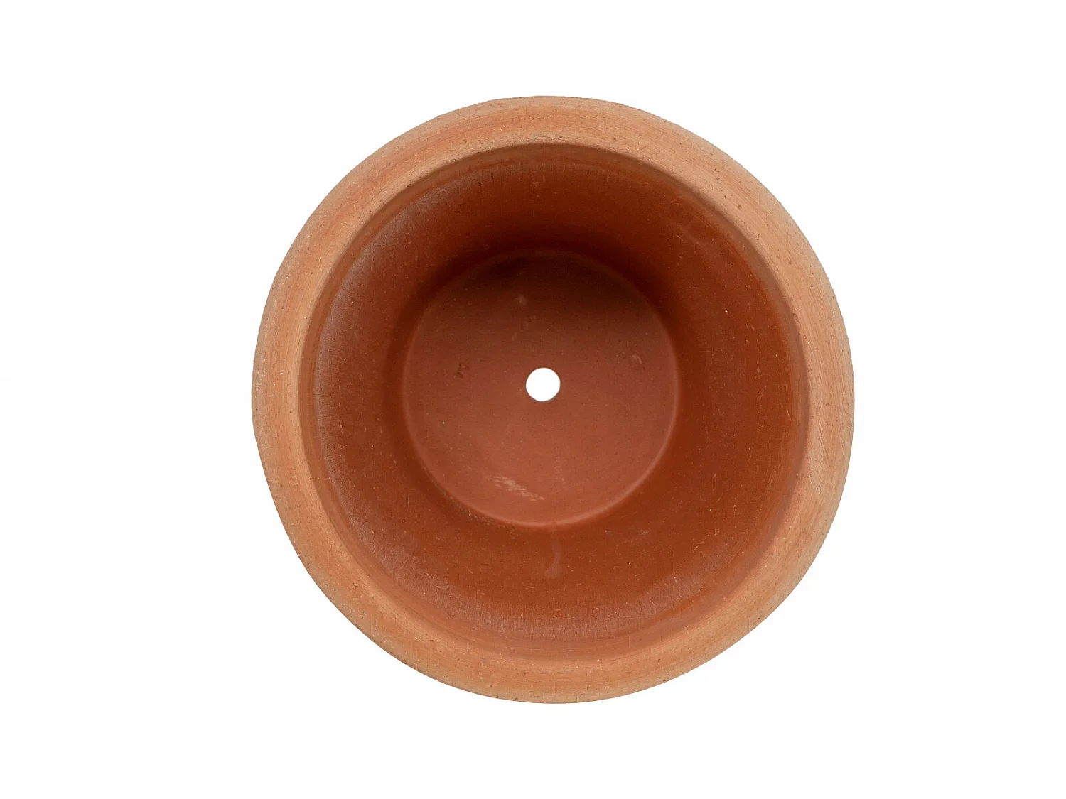 BISCOTTINI Vase - Finition Terre Cuite - Pot de Fleurs - Jardinière - Vase de Jardin - Extérieur - Terrasse - Balcon - 40x30 cm