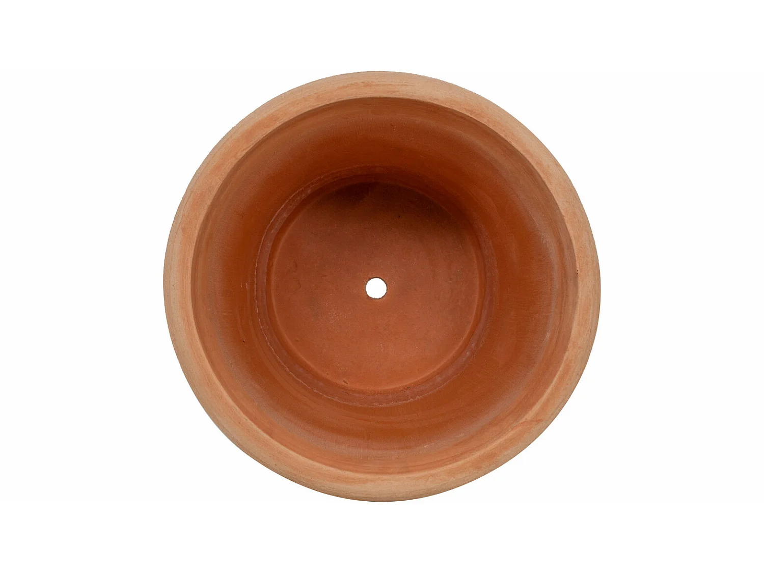 BISCOTTINI Vase - Finition Terre Cuite - Pot de Fleurs - Jardinière - Vase de Jardin - Extérieur - Terrasse - Balcon - 40x30 cm