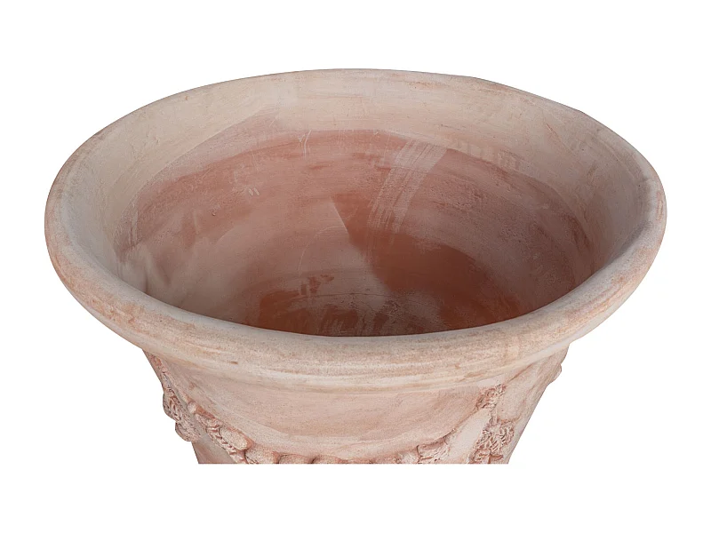 BISCOTTINI Vase - En Terre Cuite Antique - Pot de Fleurs - Jardinière - Jardin - Mobilier - Décoration - 103x103x75 cm