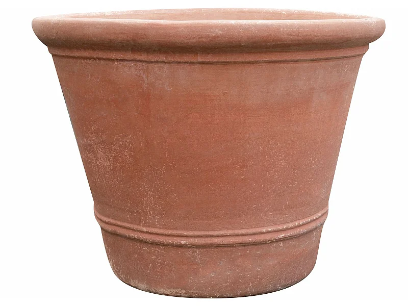 Grand Vase 66x90 cm - Grand pot pour plantes et fleurs d'extérieur - fabriqué à la main en Toscane