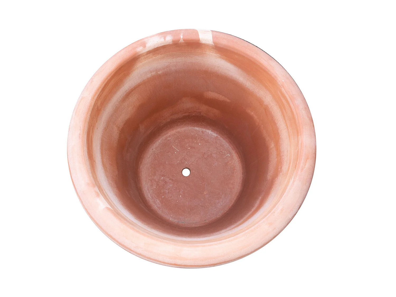 Vase Terre Cuite Toscane - Grand pot pour plantes et fleurs d'extérieur 72x61cm - Décoré à la main et fabriqué en Italie