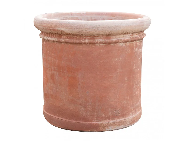 Vase Toscan 62x55 cm - Pot de fleurs cylindrique