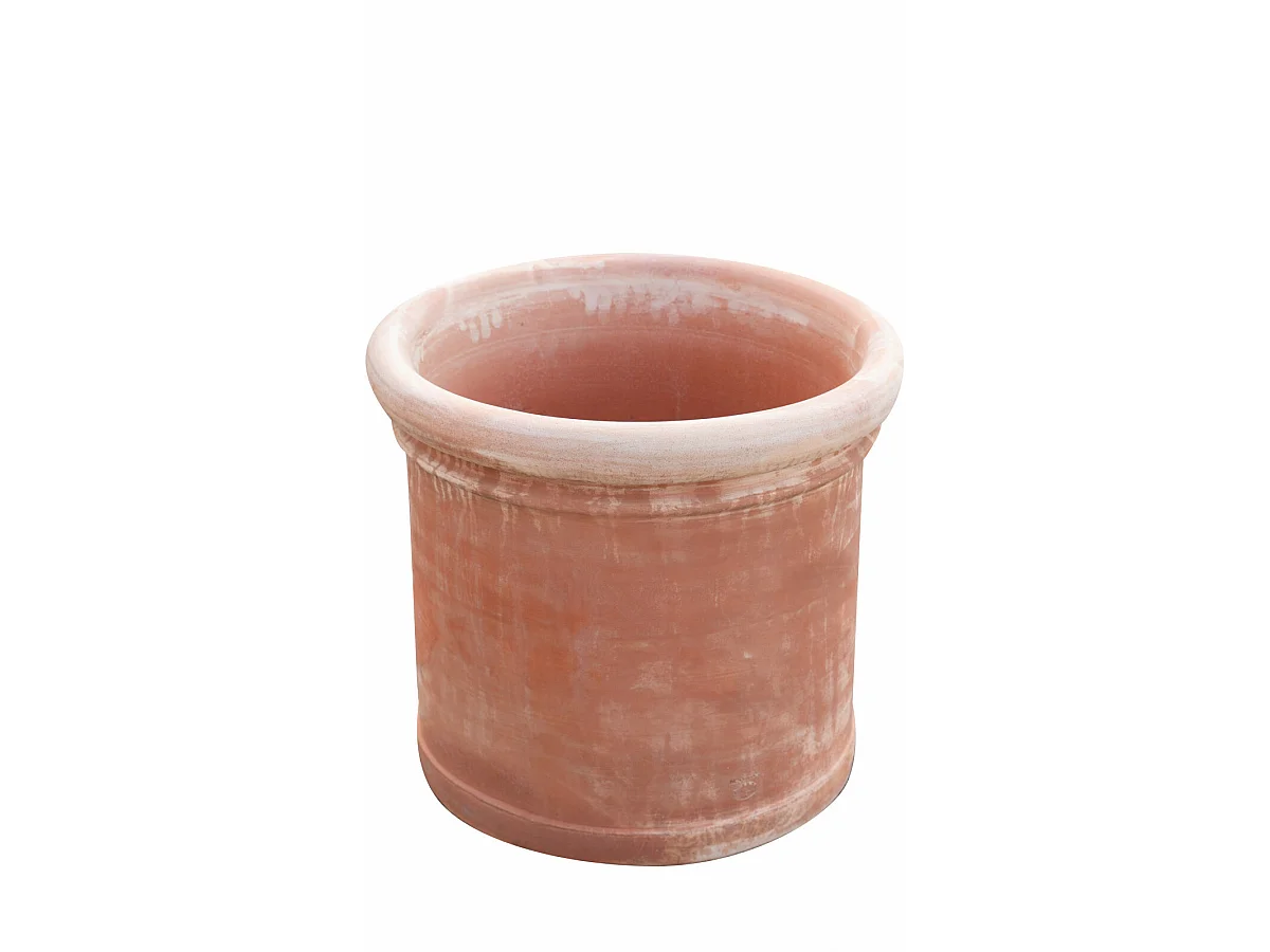 Vase Toscan 62x55 cm - Pot de fleurs cylindrique