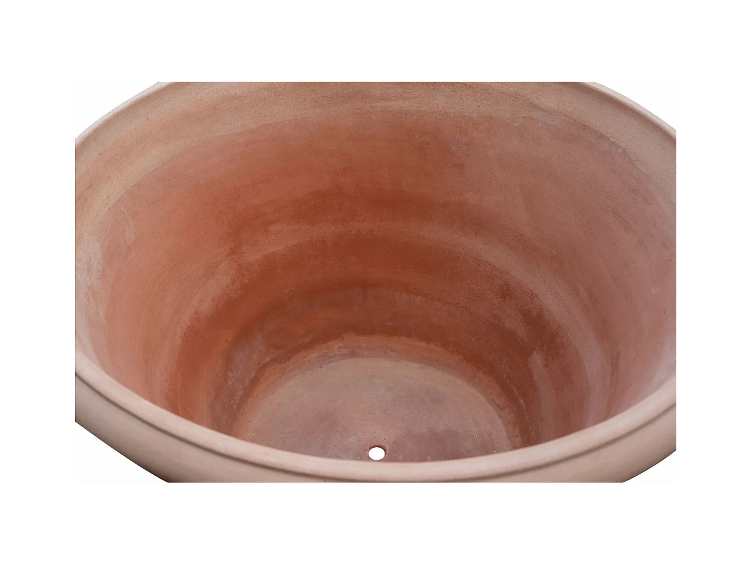 BISCOTTINI Vase -  Terre Cuite Antique - Pot de fleurs - Pot de plante - Jardin - Meuble - Présentoir - Décoration - Porte-fleurs 115x115x69cm