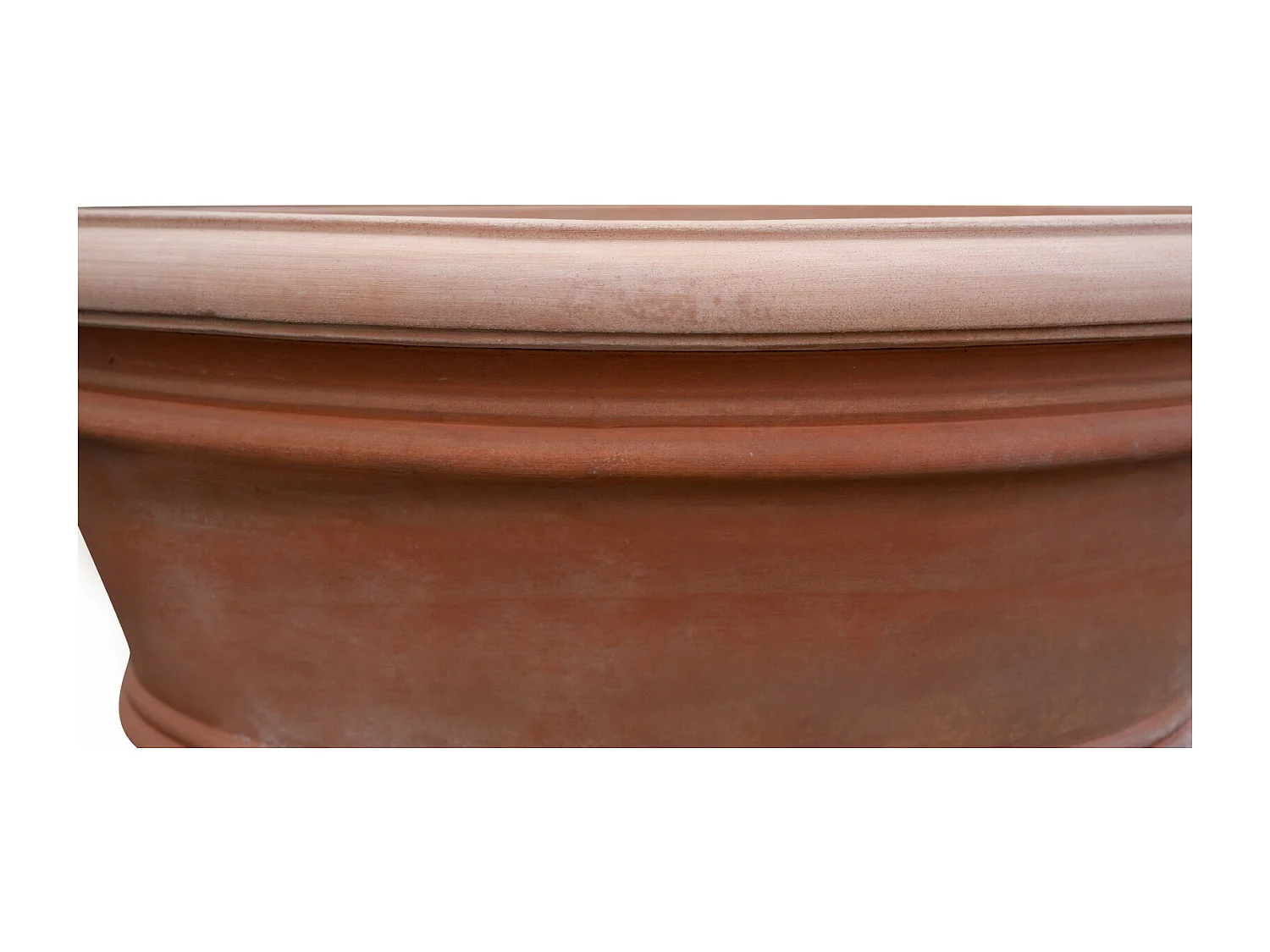 BISCOTTINI Vase -  Terre Cuite Antique - Pot de fleurs - Pot de plante - Jardin - Meuble - Présentoir - Décoration - Porte-fleurs 115x115x69cm