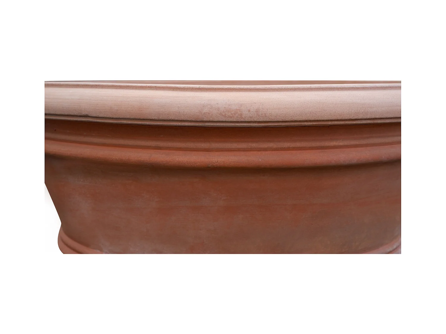 BISCOTTINI Vase -  Terre Cuite Antique - Pot de fleurs - Pot de plante - Jardin - Meuble - Présentoir - Décoration - Porte-fleurs 115x115x69cm