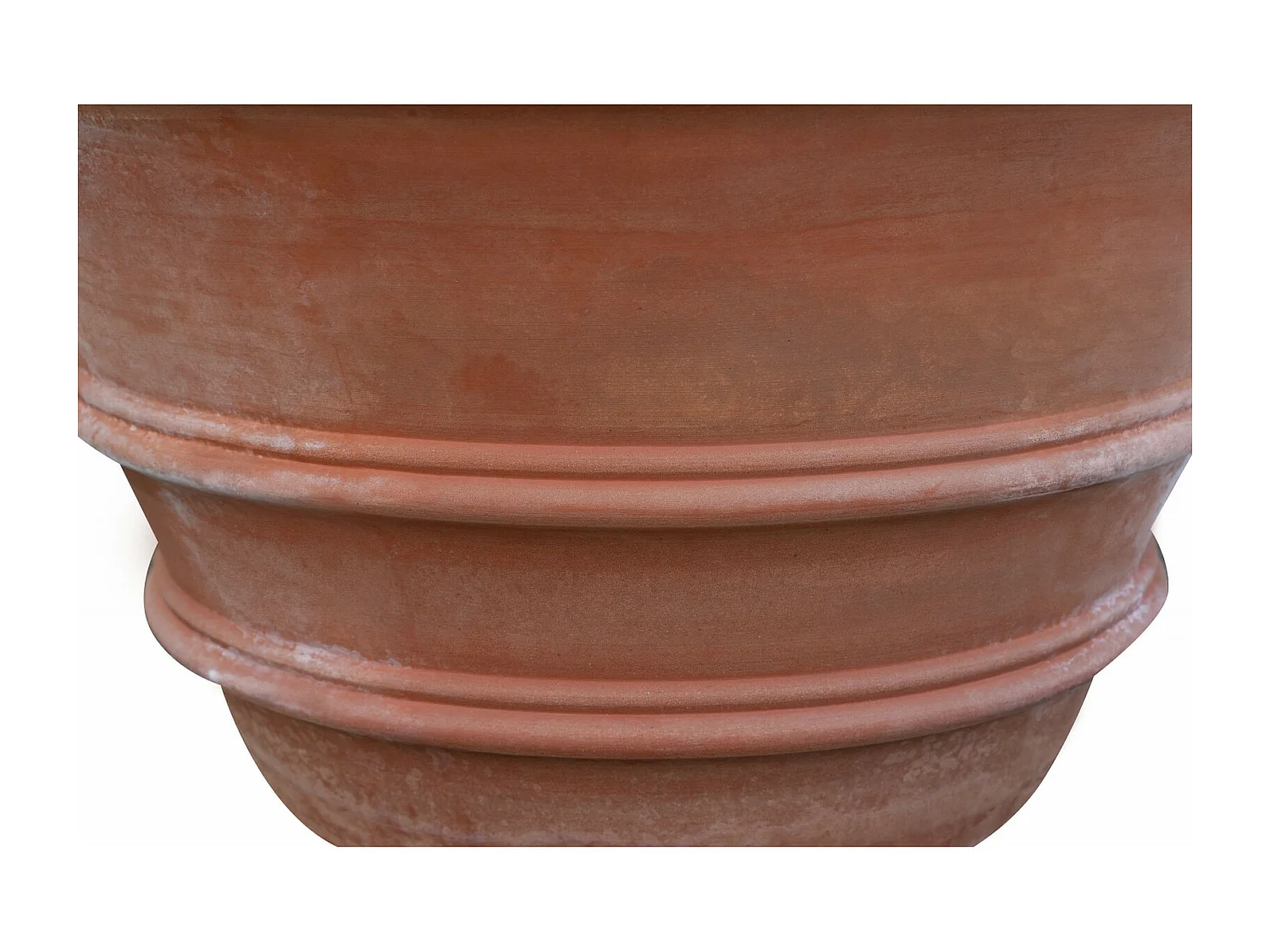 BISCOTTINI Vase -  Terre Cuite Antique - Pot de fleurs - Pot de plante - Jardin - Meuble - Présentoir - Décoration - Porte-fleurs 115x115x69cm