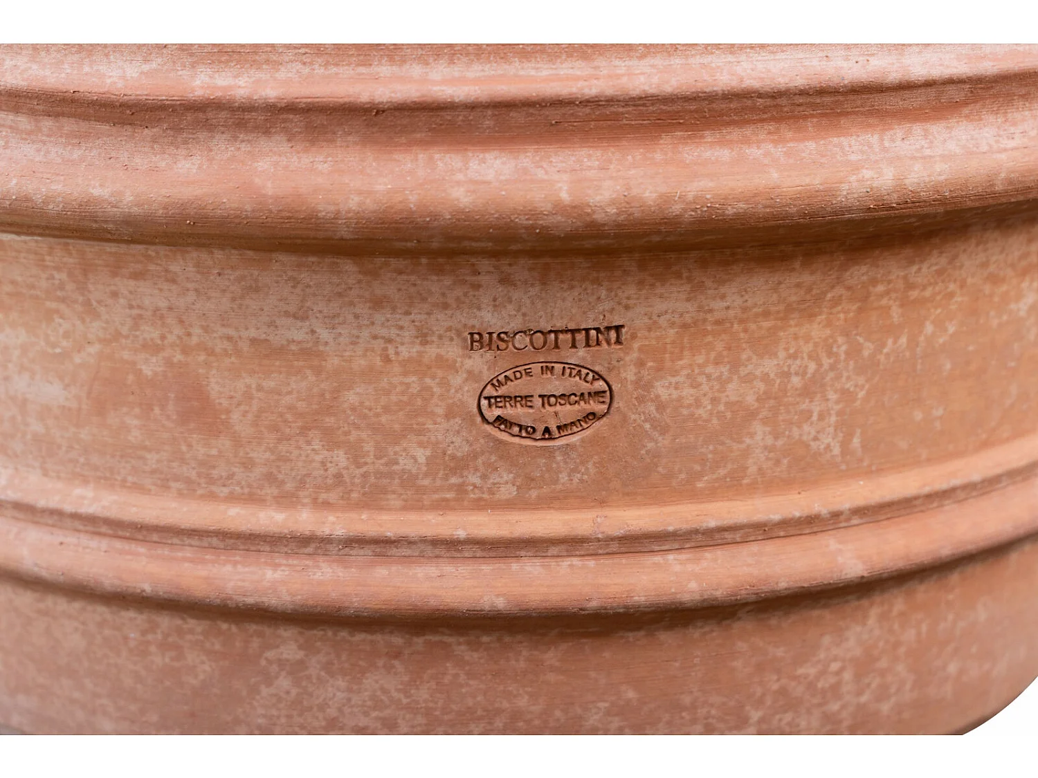 Vase Terre Cuite Toscane 60cm - Pot de plante et de fleur lisse