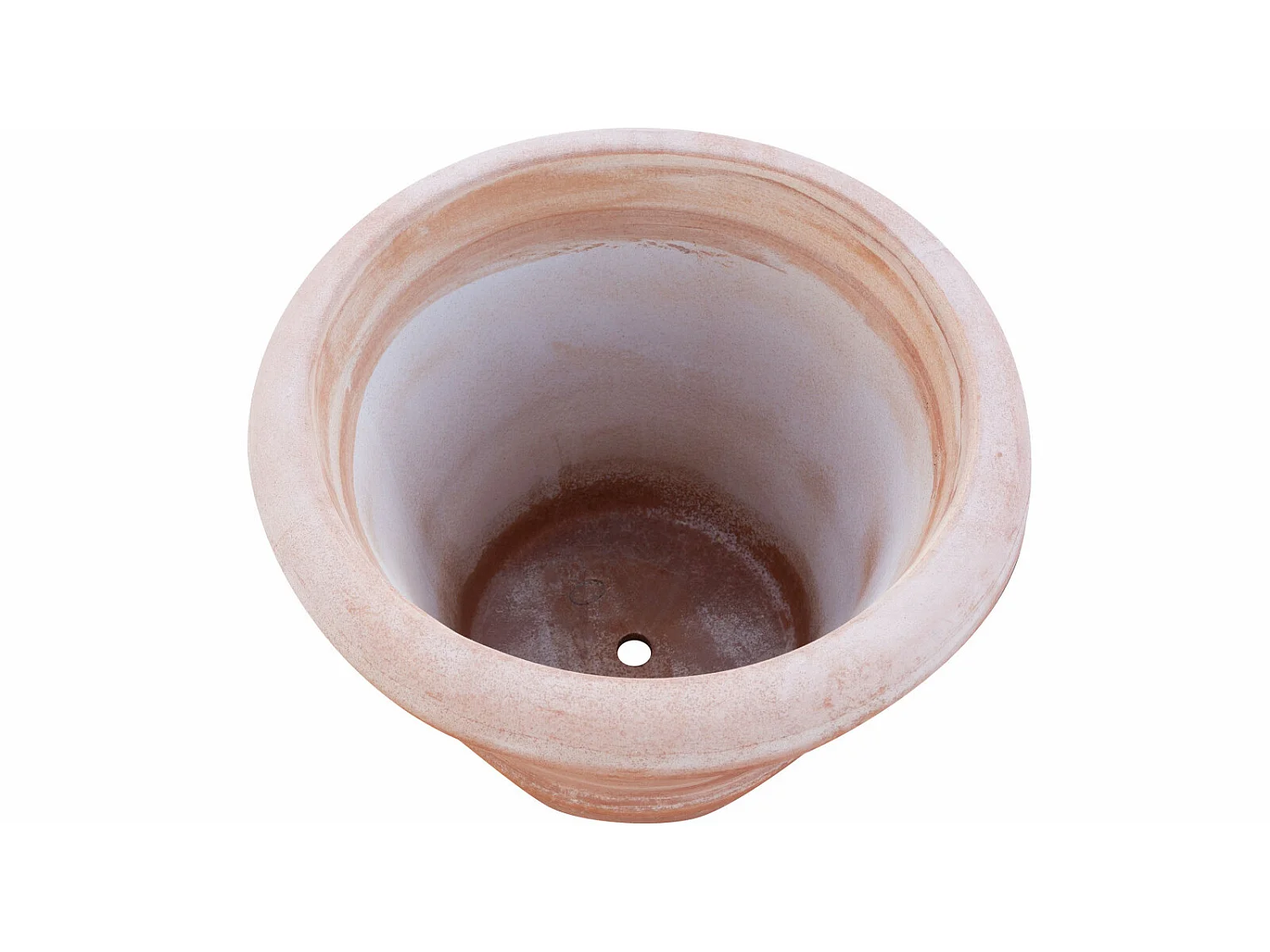 Vase Terre Cuite Toscane 60cm - Pot de plante et de fleur lisse