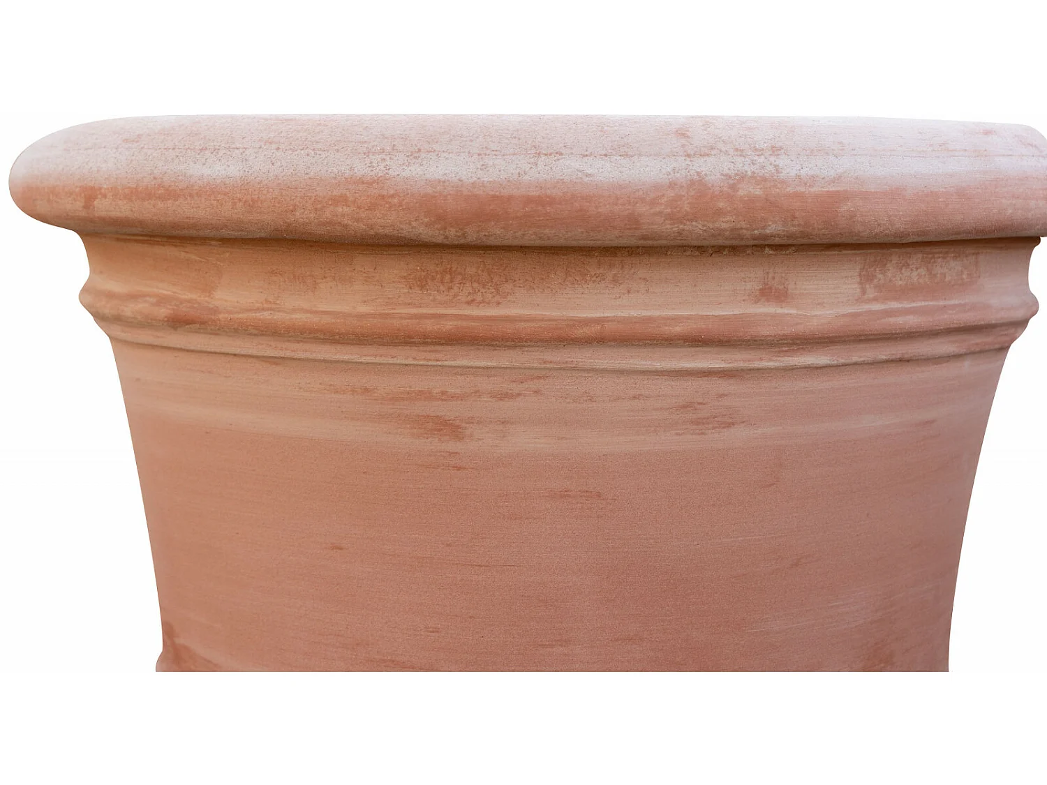 Vase Terre Cuite Toscane 60cm - Pot de plante et de fleur lisse