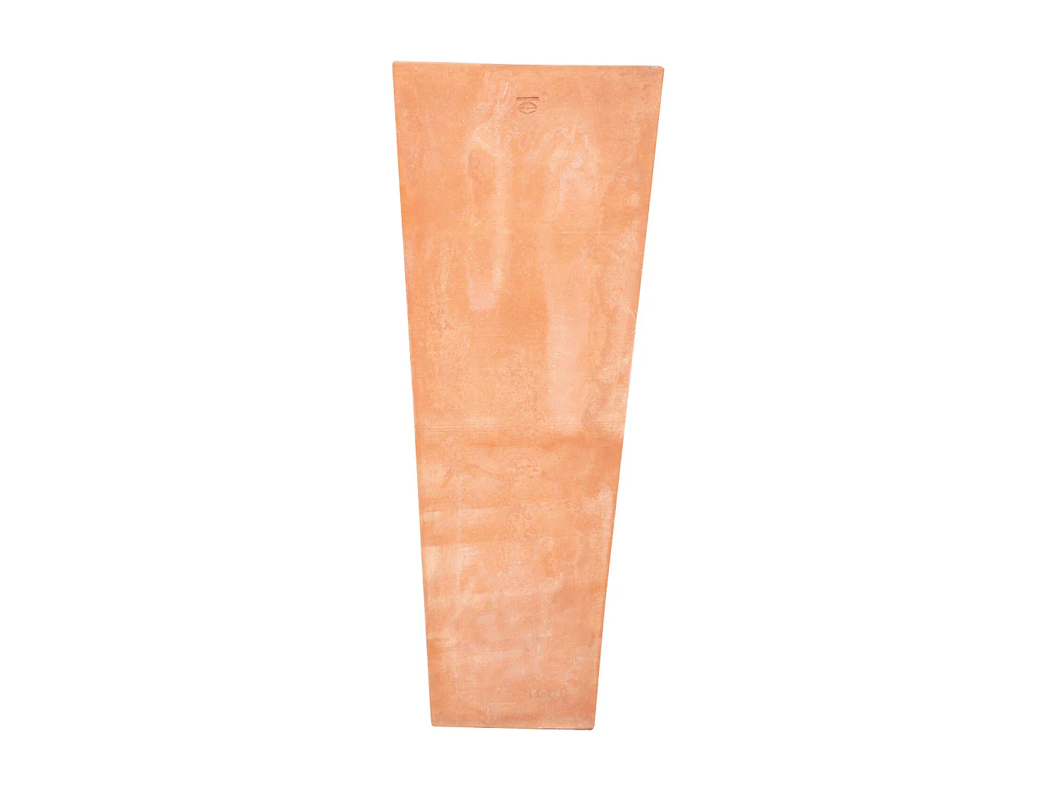 BISCOTTINI Vase - En Terre Cuite Antique - Pot de Fleurs - Jardinière - Jardin - Mobilier - Décoration - 47x47x125 cm