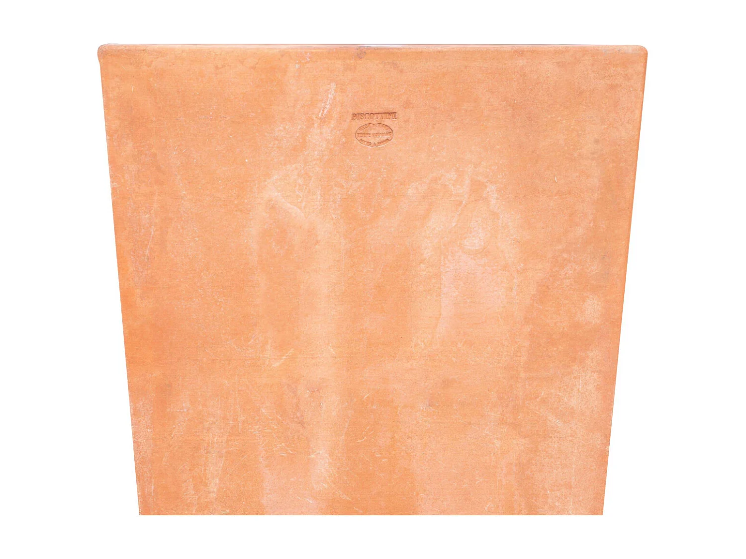 BISCOTTINI Vase - En Terre Cuite Antique - Pot de Fleurs - Jardinière - Jardin - Mobilier - Décoration - 47x47x125 cm