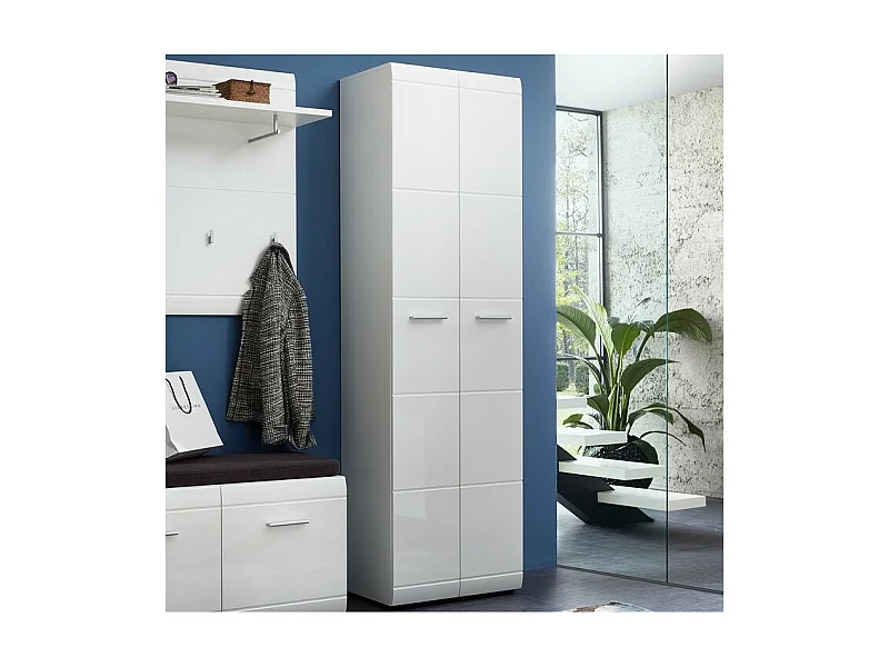 Garde robe blanche design Alama