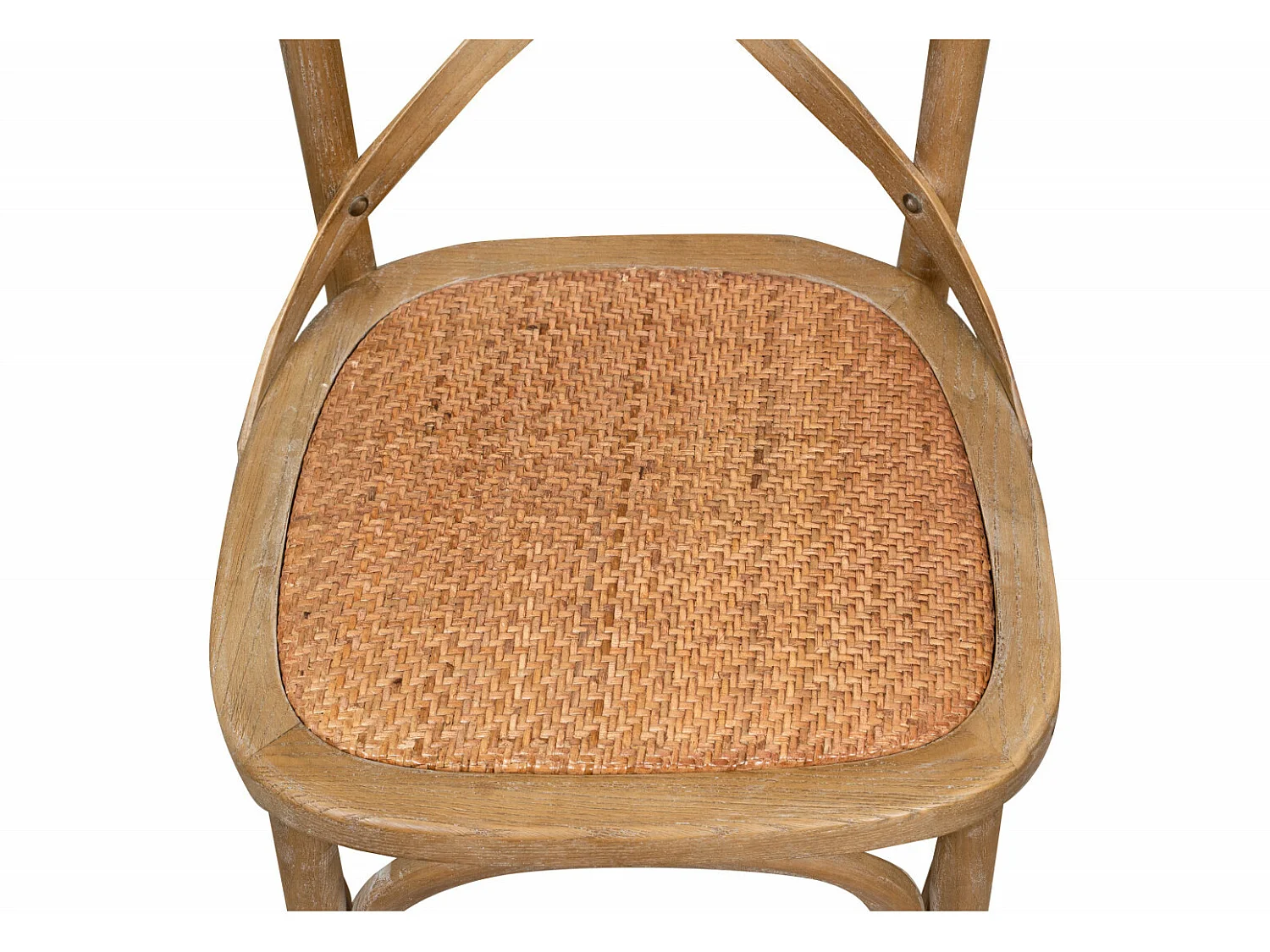 BISCOTTINI Chaise Thonet - Frêne massif avec finition bois antique - Cuisine - Salle à manger - Chaises vintage - Bistrot - 88x48x52 cm