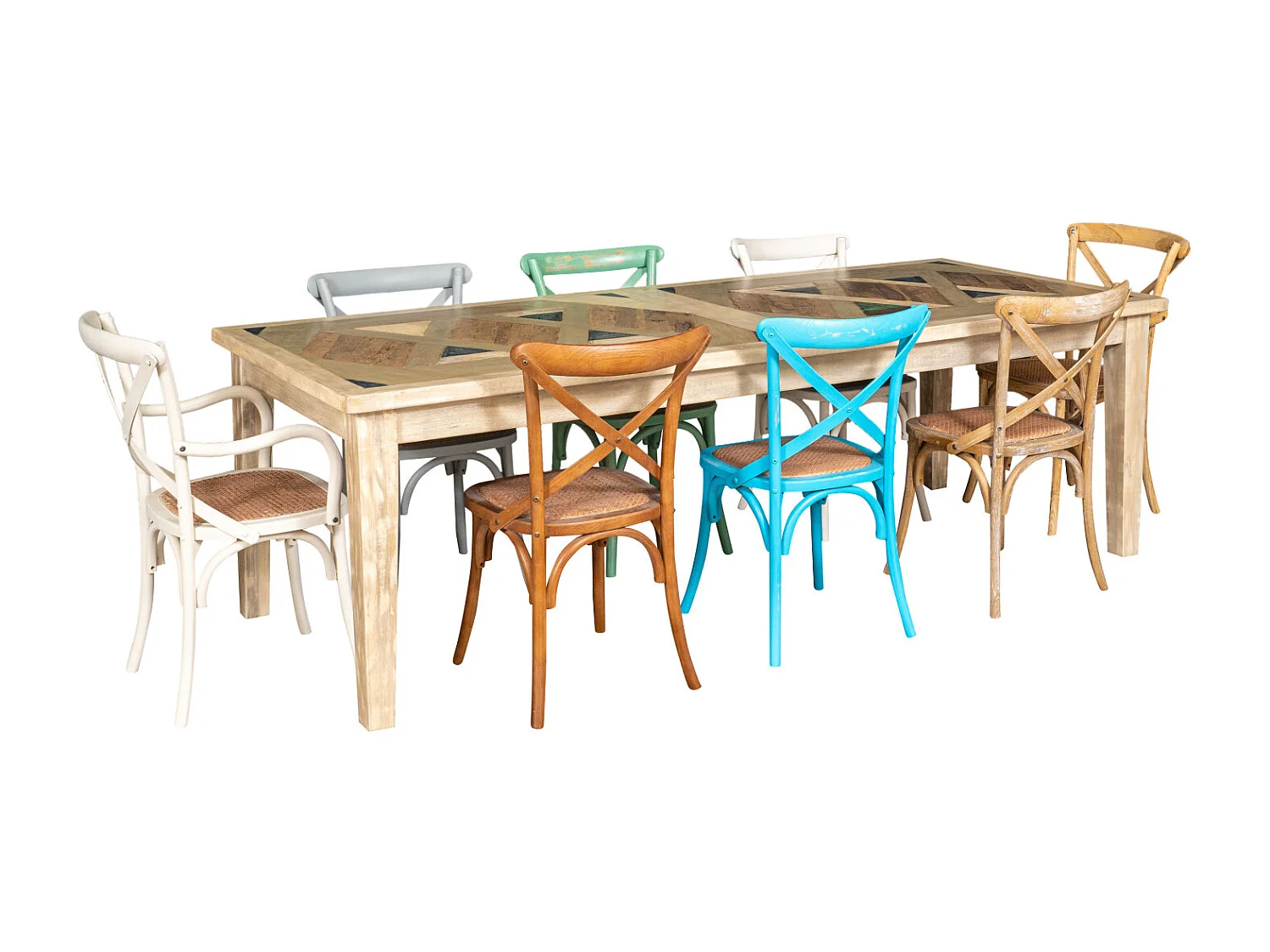 BISCOTTINI Table Console en Bois - Table d'appoint Finition Antique - Table pour Salon et Entrée - 87x33x84cm