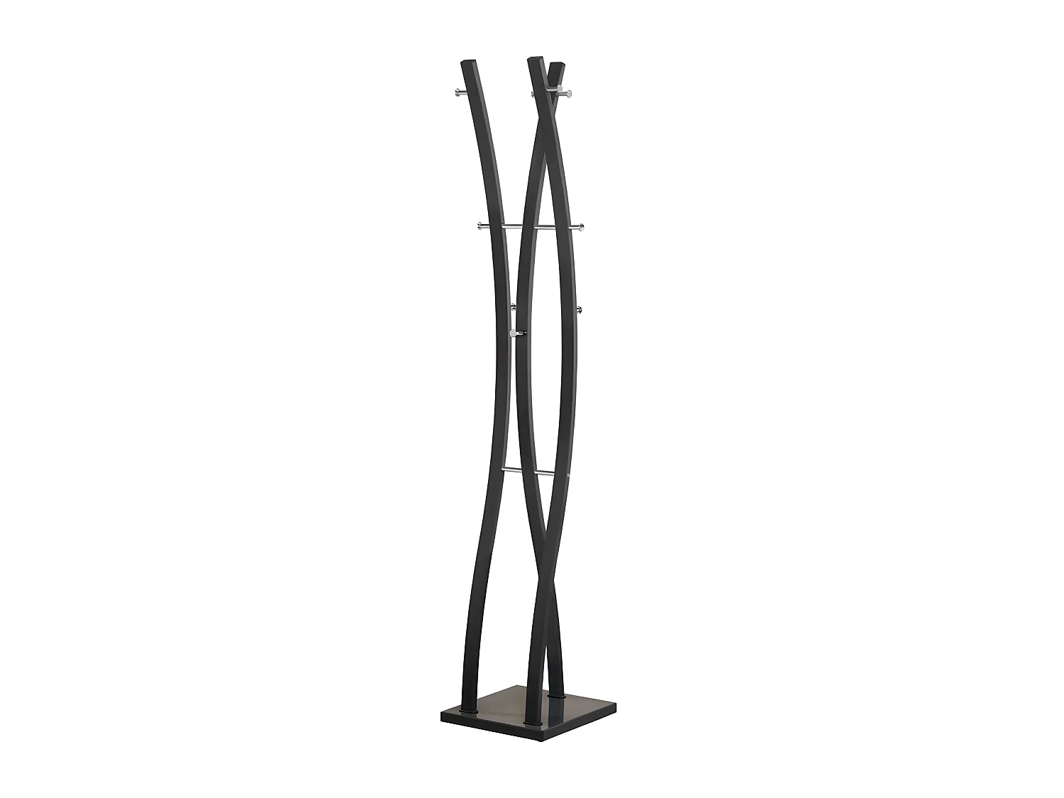 Porte-manteau design original noir Lemon