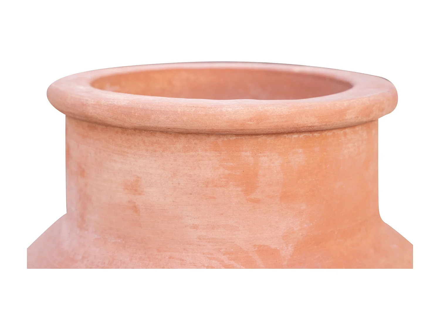 Lampe d'extérieur en terre cuite, style rustique, 100% Made in Italy, 93x43x43 cm