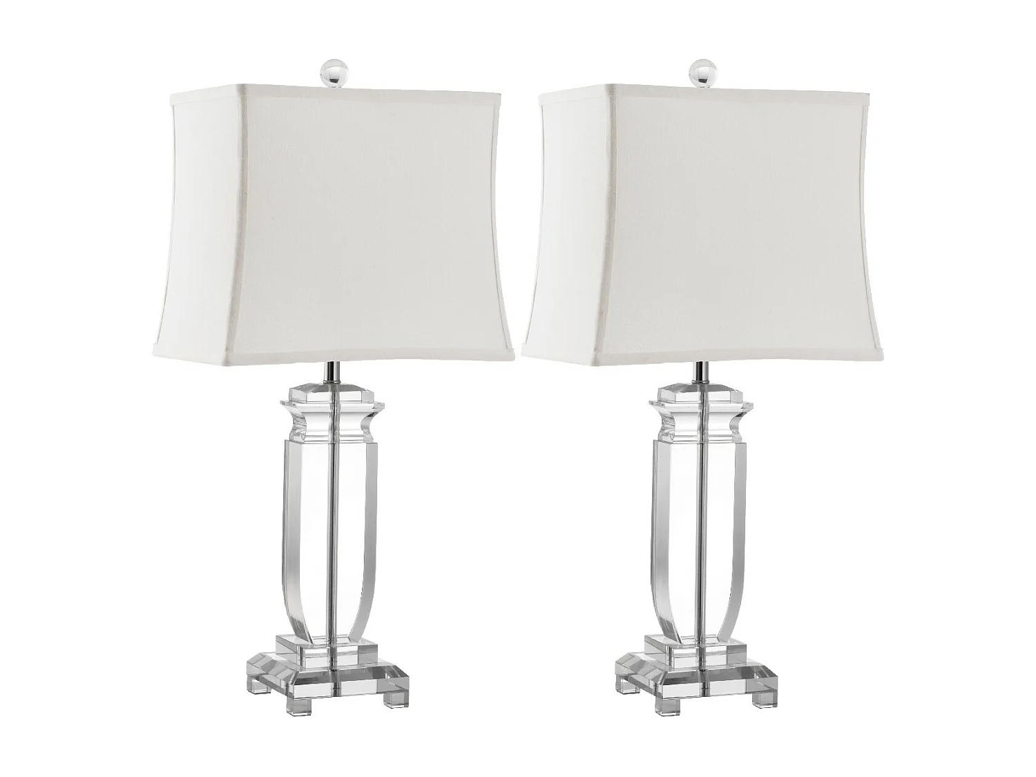 Lot de 2 Lampe de table Clair 20 X 30 X 63.5 cm - Loree