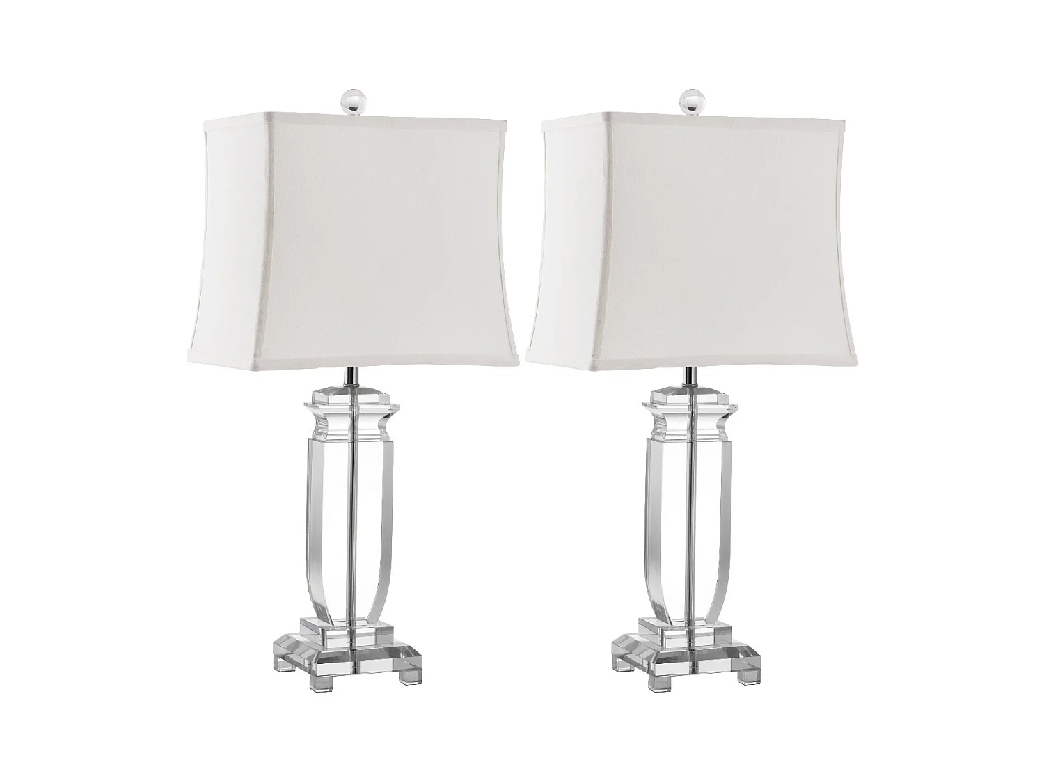 Lot de 2 Lampe de table Clair 20 X 30 X 63.5 cm - Loree