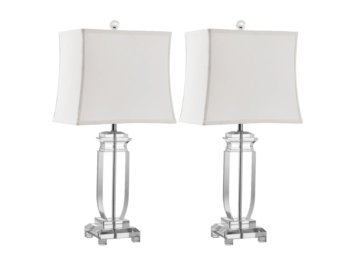 Lot de 2 Lampe de table Clair 20 X 30 X 63.5 cm - Loree